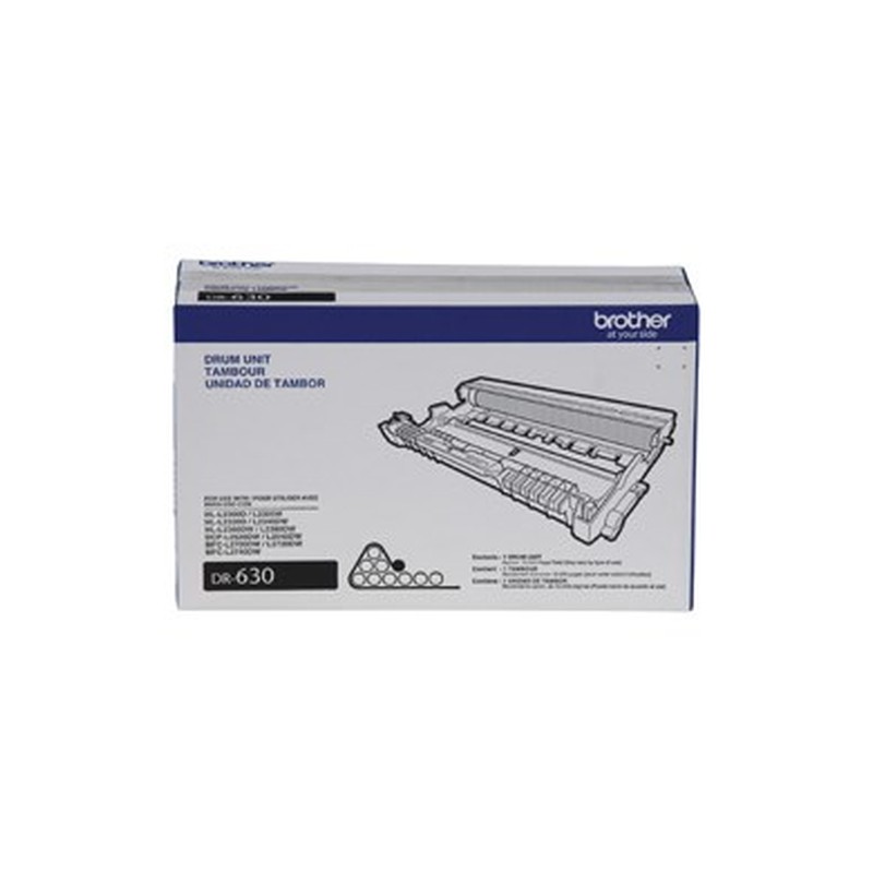 Tambor Original Brother DR630, 12000 páginas, Laser, Negro,