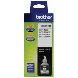Botella de tinta BROTHER BT6001BK, Negro, 6000 páginas
