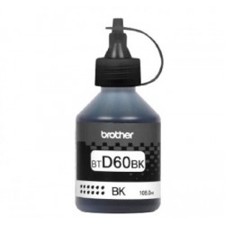 Botella de Tinta BROTHER BTD60BK, 6500 páginas, Negro