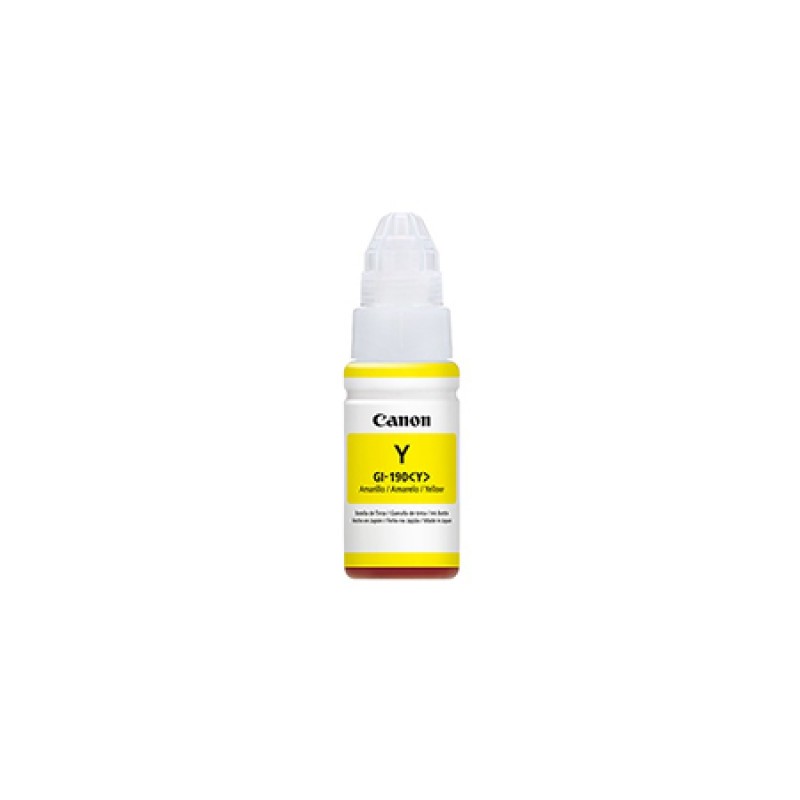 Botella de tinta CANON GI-190, Amarillo