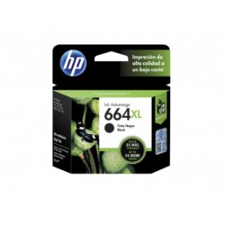 Cartucho HP Num 664XL, Negro, F6V31AL