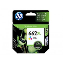 *Cartucho HP 662XL, CZ106AL, Cian, Magenta, Amarillo