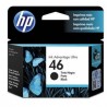 Cartucho HP Num 46, Negro CZ637AL