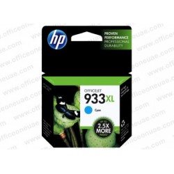 Cartucho HP Num 933XL, Cian, CN054A