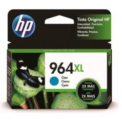 Cartucho de tinta HP Cian Num 964XL, Cian, HP