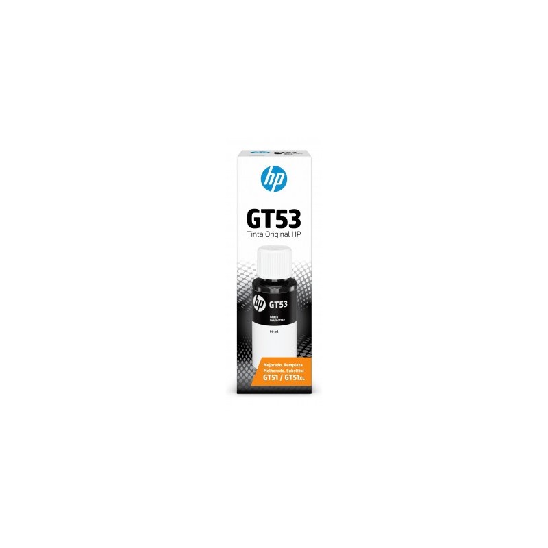 Botella de tinta. HP GT53 Negro 4,000 Págs. 1VV22AL