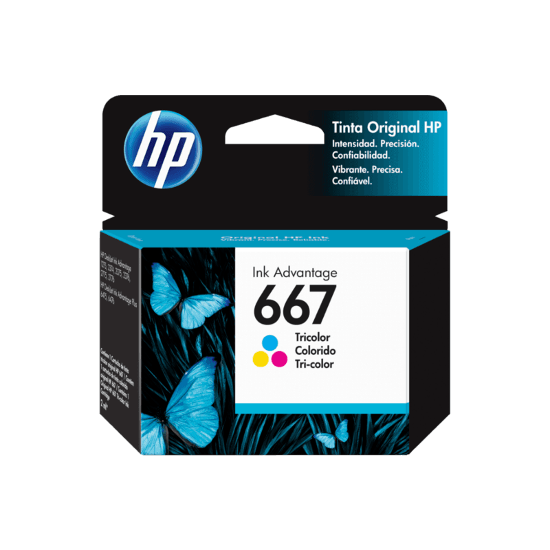 Cartucho HP 667 Tricolor (3YM78AL)