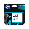 Cartucho HP 667 Tricolor (3YM78AL)