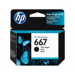 Cartucho HP 667, negro 3YM79AL