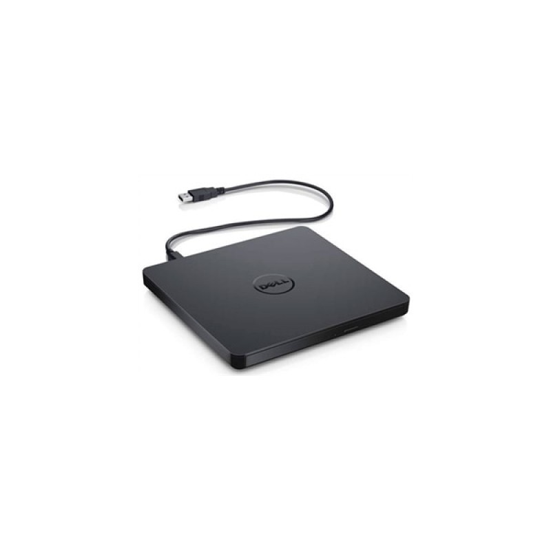 Unidad de DVD Externo DELL Unidad/Quemador, Negro, USB 2.0, DVD±RW ( 429-AAUQ)