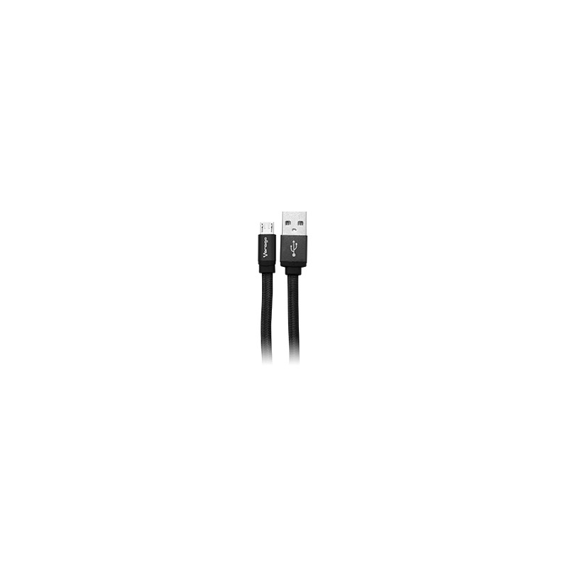 Vorago CABLE VORAGO CAB-212 USB A MICRO USB 2 METROS NEGRO