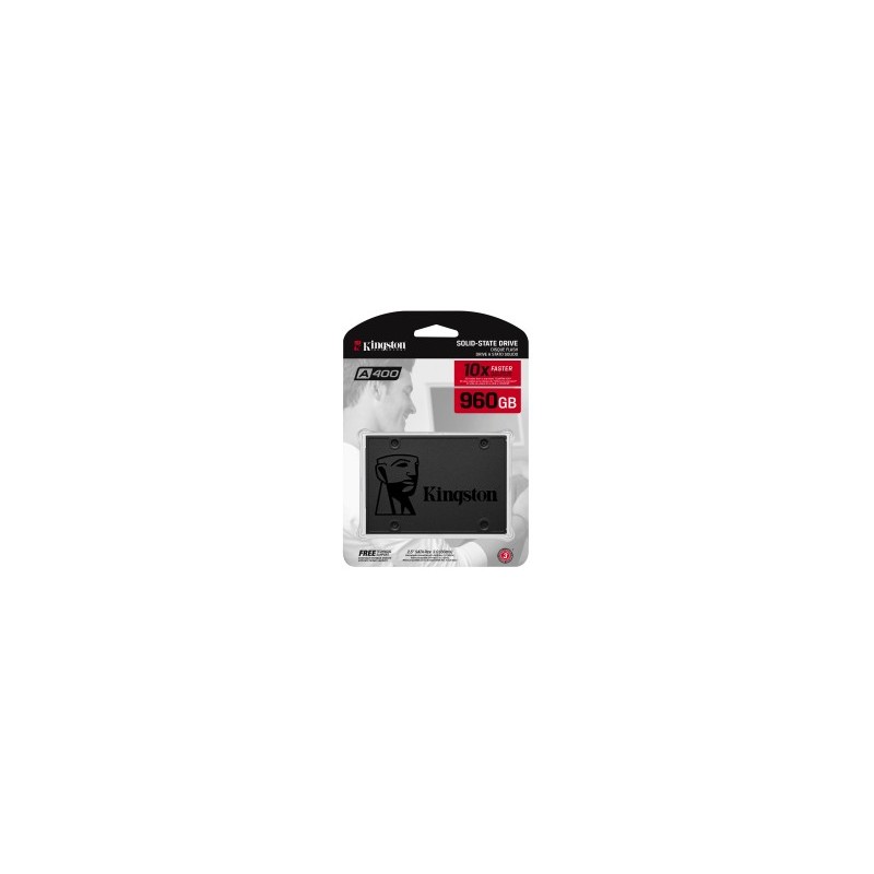 DISCO SSD 960 GB Kingston SA400S37/960G, Serial ATA III, 500 MB/s, 450 MB/s, 6 Gbit/s