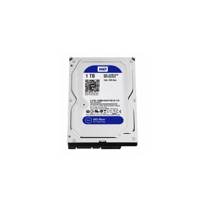 Disco Duro Interno Western Digital WD10EZEX Blue 3.5'', 1TB, SATA III, 6 Gbit/s, 7200RPM