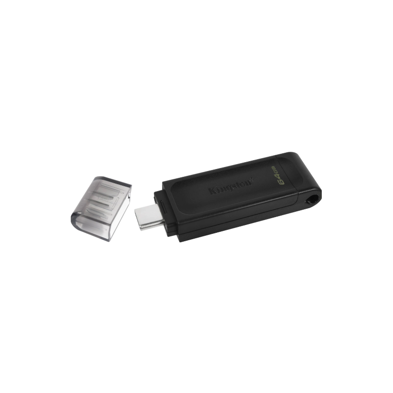 Memoria USB Kingston DataTraveler 70 32GB USB-C Color Negro