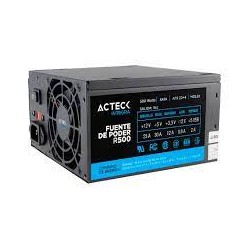 Fuente de Poder ACTECK R-500, Plata, 500 W