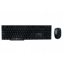 Kit de teclado y mouse PERFECT CHOICE, estandar, negro, 10m, 1600 DPI PC-200994