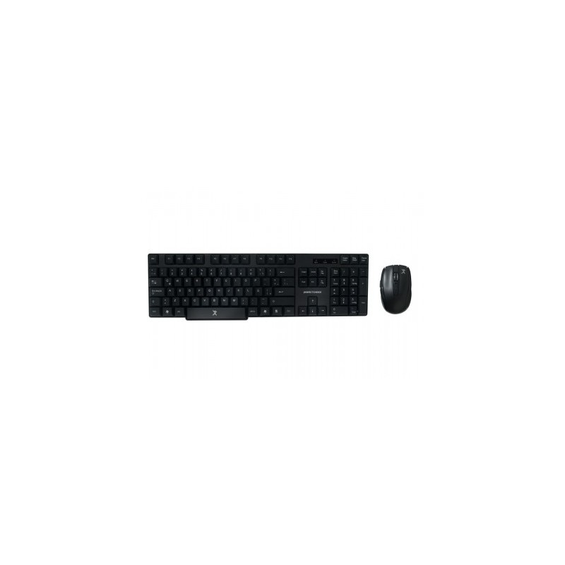 Kit de teclado y mouse PERFECT CHOICE, estandar, negro, 10m, 1600 DPI PC-200994