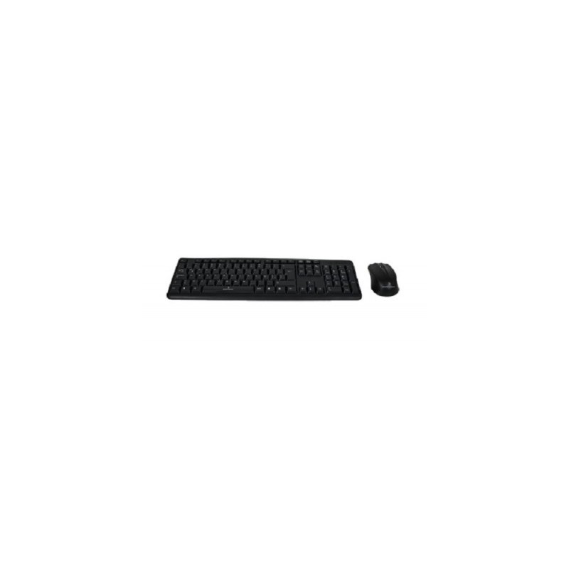 Kit teclado y mouse (PC-201076) Alambrico USB PERFECT CHOICE PC-201076, Estándar, Negro, 1000 DPI