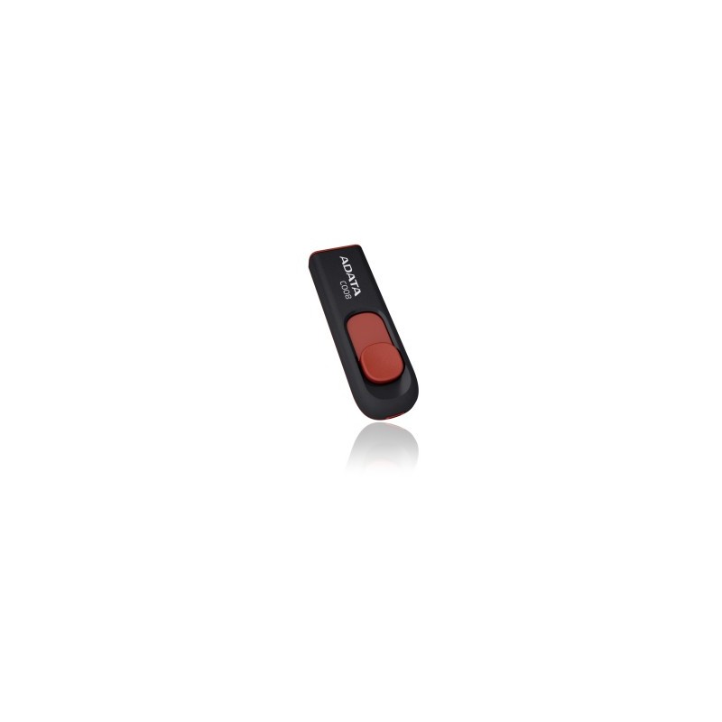 Memoria USB ADATA C008, Negro, 16 GB, USB 2.0