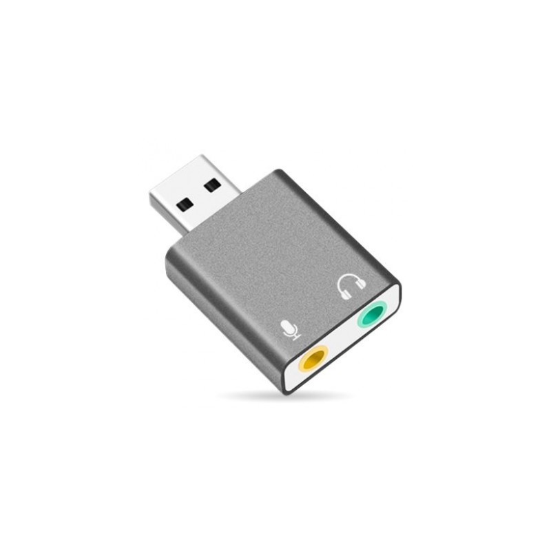 Convertidor USB A audio 7.1 BROBOTIX modelo 263571, USB