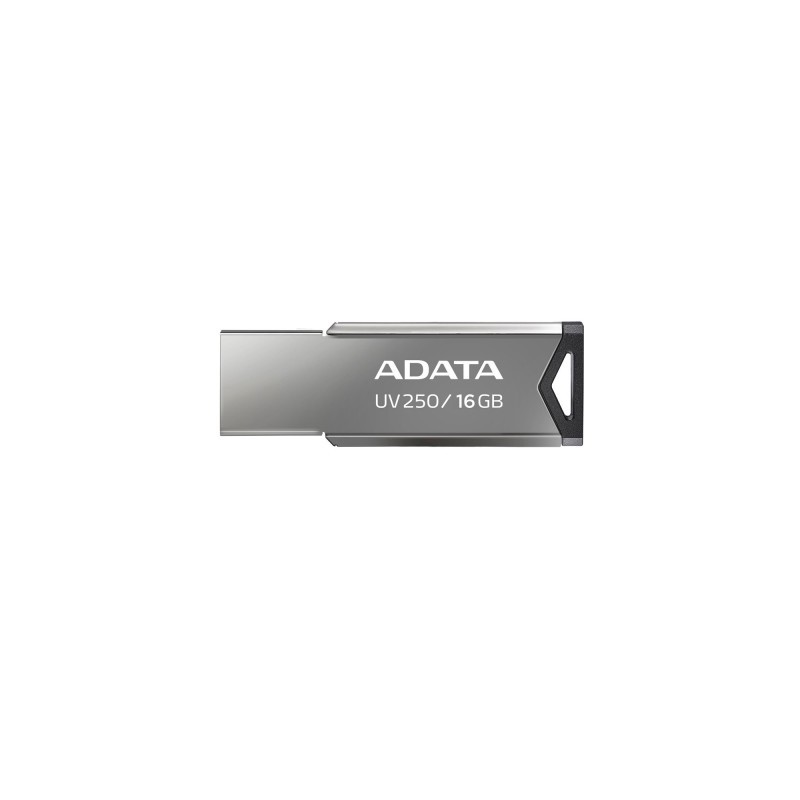 Memoria USB 2.0 ADATA AUV250-16G-RBK, Plata, 16 GB, USB tipo A