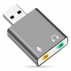 Convertidor USB A audio 7.1 BROBOTIX modelo 263571, USB