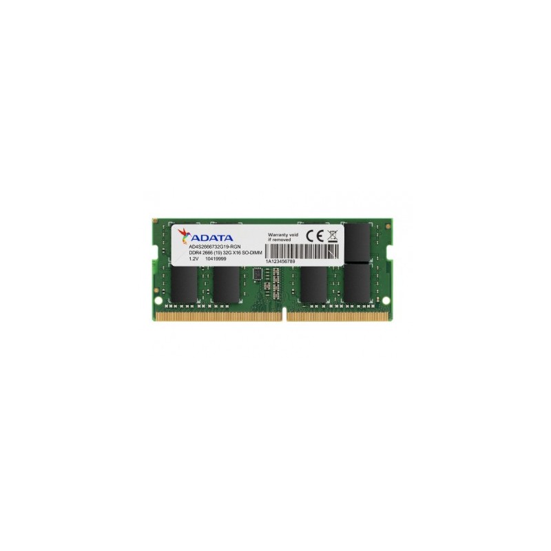 Memoria ADATA AD4S26668G19-SGN, 8 GB, DDR4, 2666 MHz, SO-DIMM
