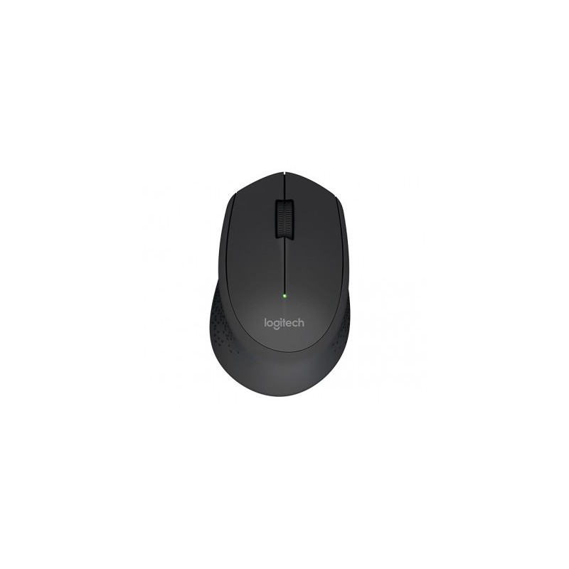 Mouse LOGITECH M280, Negro, 3 botones,10 m, RF inalámbrico, Óptico, 1000 DPI