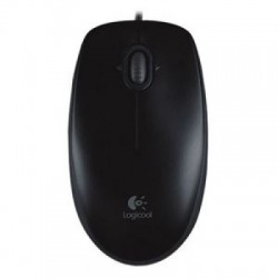 Mouse LOGITECH M100, Negro, 3 botones, USB, Óptico, 1000 DPI