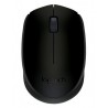 Mouse LOGITECH M170, Gris, 3 botones, RF inalámbrico, Óptico