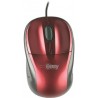 Mouse Easy Line EASY LINE, Rojo, 3 botones, Óptico, 1000 DPI