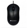 Mouse TECHZONE TZMOU01, Negro, Óptico, 800 DPI