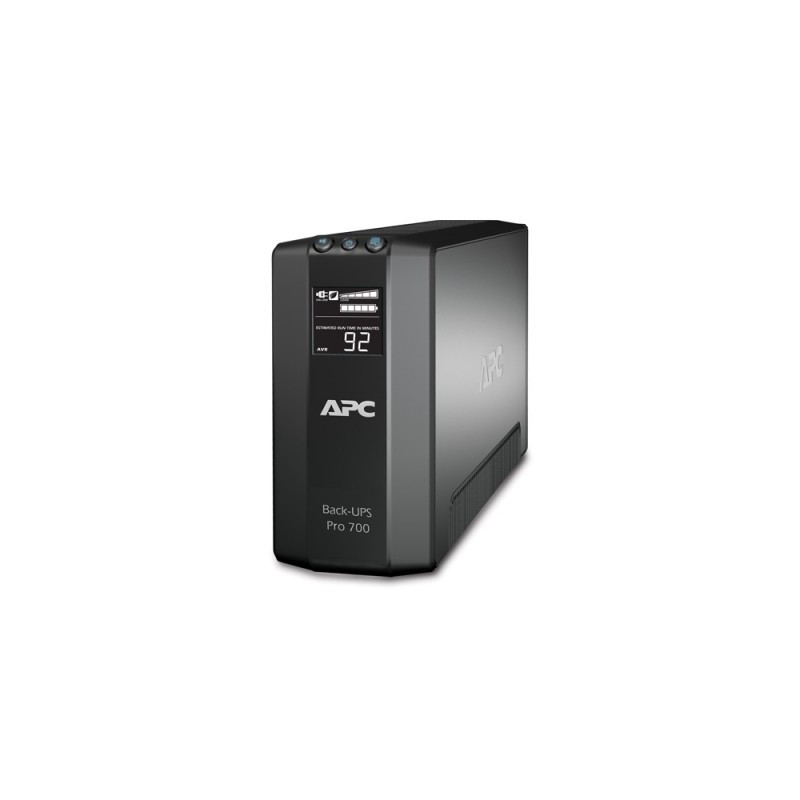 No Break APC, 700 VA, 420 W, 12 h, Negro, Hogar y Oficina BR700G