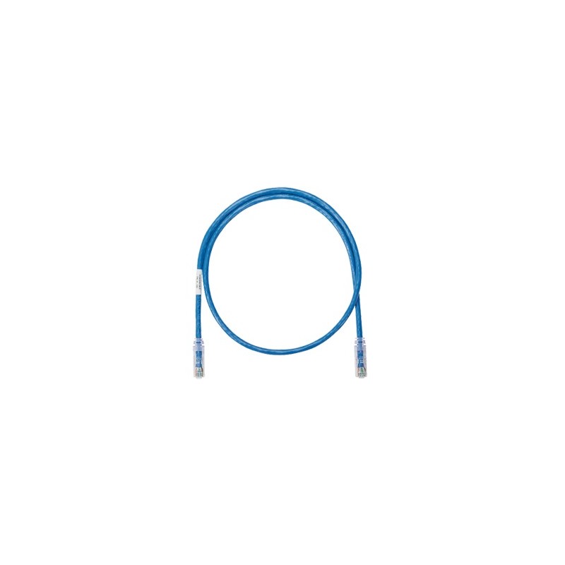 Cable de parcheo UTP Categoría 6, con plug modular en cada extremo - 3 m. - Azul