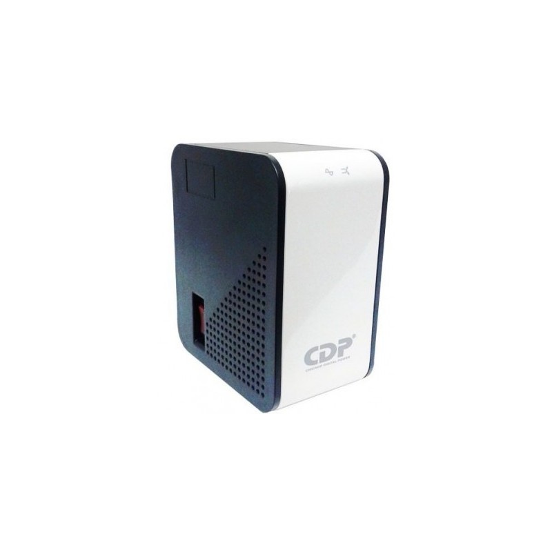 Regulador CDP R2C-AVR1008, 8, Negro, Hogar y Oficina, 1000 VA, 400 W