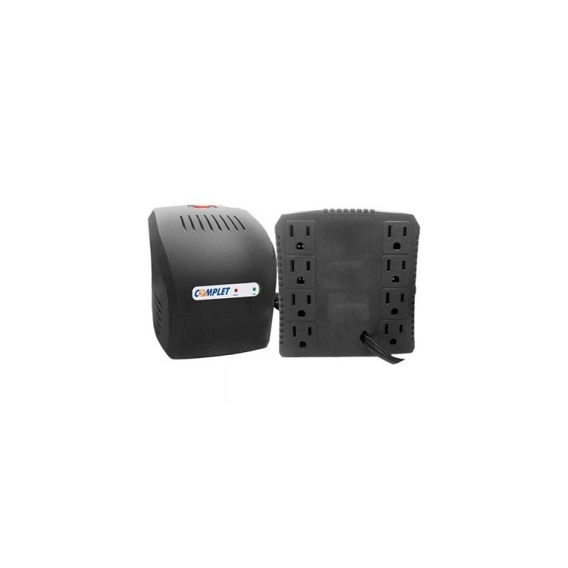 Regulador COMPLET R PLUS 1300, Negro, Hogar, 1300 VA, 650 W