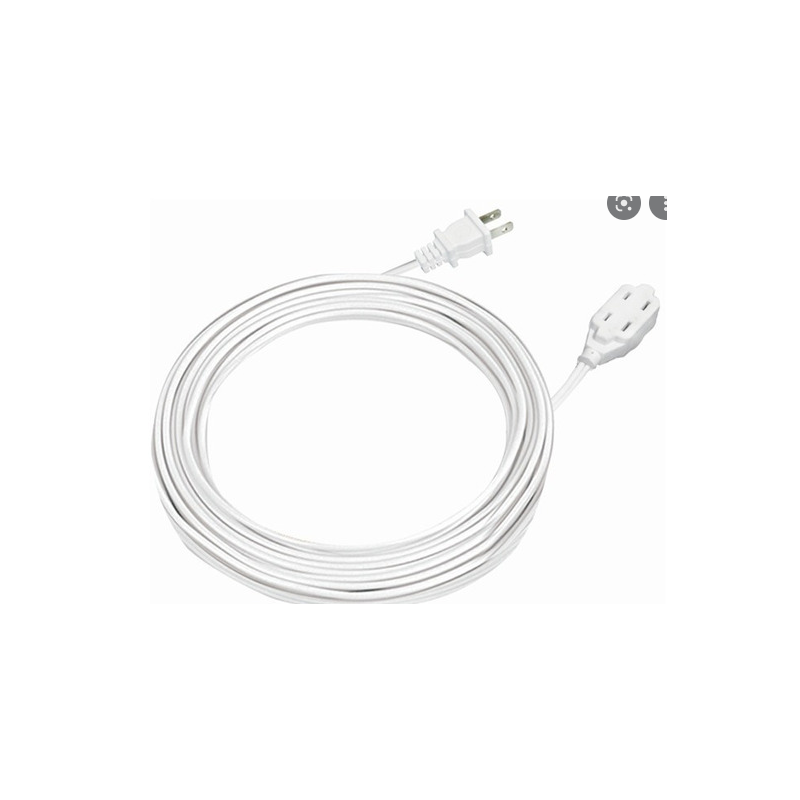 Extensión eléctrica 6M 3 TOMAS P/USO DOMESTICO 127VCA L-N 13A MAX.