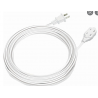 Extensión eléctrica 6M 3 TOMAS P/USO DOMESTICO 127VCA L-N 13A MAX.