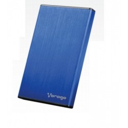 Enclosure VORAGO 70C0P00, 1 TB, USB 2.0, 2.5 pulgadas, Azul AC-475885-2