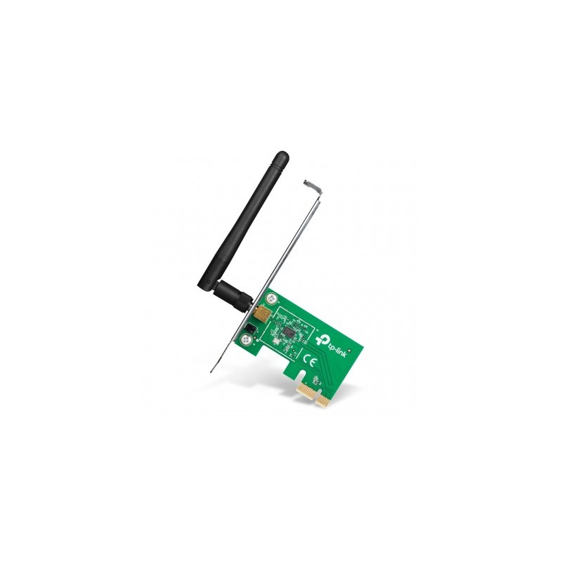 Tarjeta de Red PCI Express TP-LINK TL-WN781ND, Verde, 150 Mbit/s