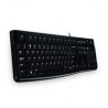 Teclado LOGITECH K120, USB, PC/server, Negro