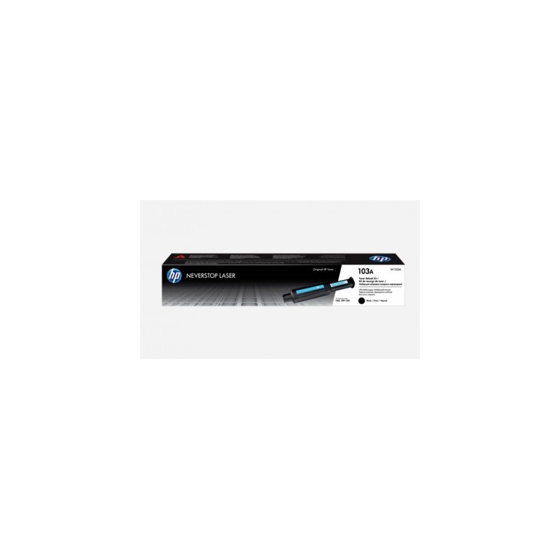Toner Original HP Negro 103A, Negro, Laser, Caja W1103A