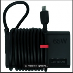 ADLX65YSCC2A-B Cargador Original Lenovo USB TIPO C 65W 3.25a 20V ENTRADA 2  POLOS (terminales 2 Polos) *Sin Cable de Corriente