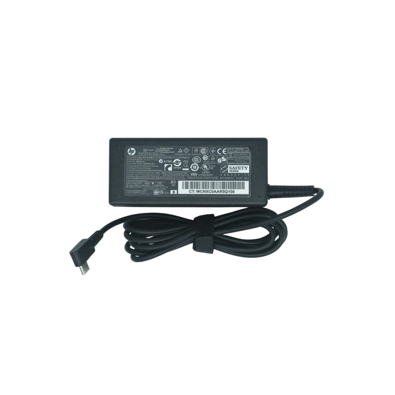AO-HP65WCR Adaptador Original 65W para HP 20V 3.25A TIPO C / USB C TPN-CA06 (RECTANGULAR) *NO INCLUYE CABLE DE CORRIENTE