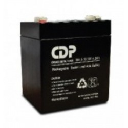 Batería CDP B-12/4.5, Negro, 12 V