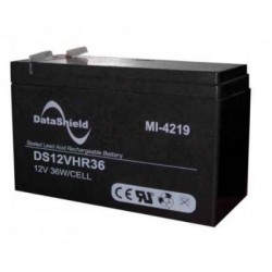 Bateria para No Break DATASHIELD MI-4219, Negro, 12 V, 9 AH