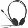 Audífono ACTECK AM-370, Diadema, Negro, Alámbrico