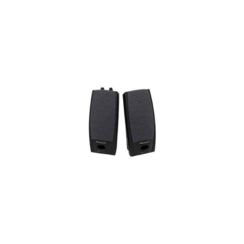Bocina ACTECK AX-2500, Negro, 2.0, 3,5 mm