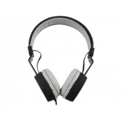 Diadema Naceb Technology NA-0310G, Gris, 3.5 mm, 1.2 m, 110 DB +- 3DB