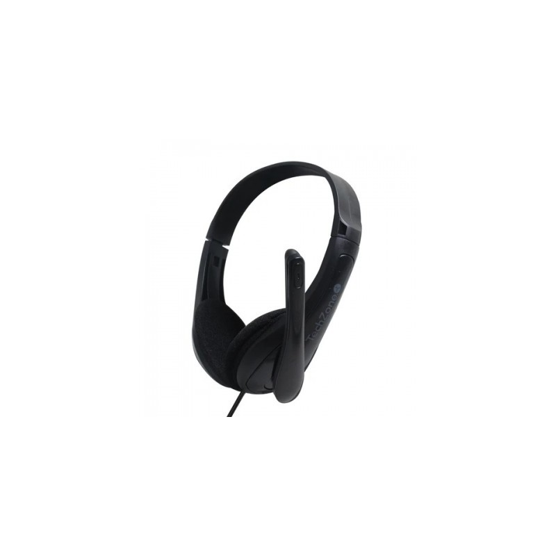 DIADEMA TECHZONE TZ15PCAUD NEGRO 3.5MM